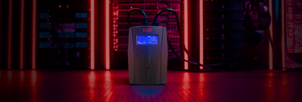 Zasilacz UPS w centrum monitoringu