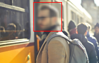 Maska prywatności - efekt mozaiki